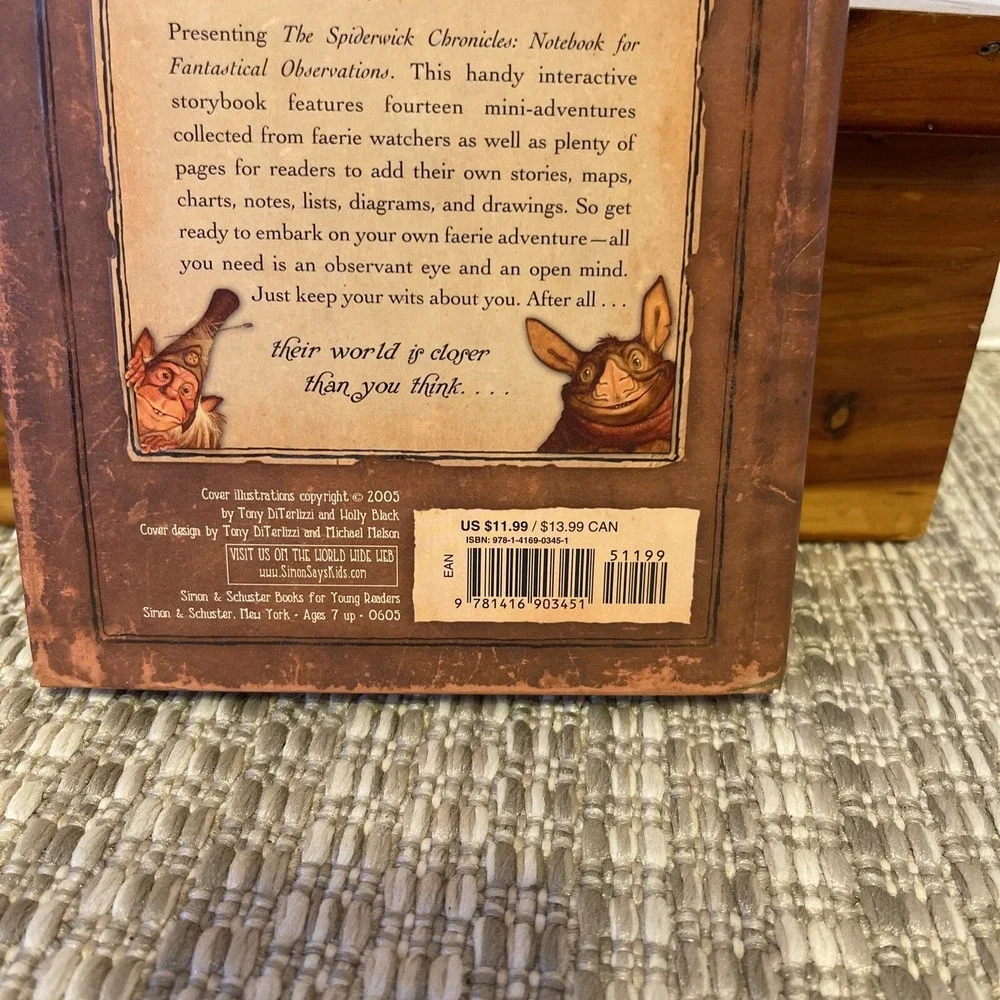 The Spiderwick Chronicles‎ Notebook for Fantastical Observations